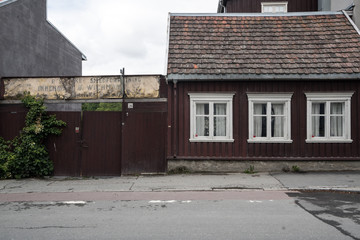 Altstadt Bakklandet in Trondheim