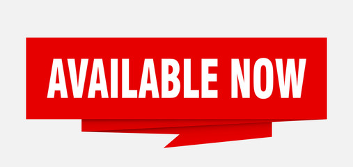 available now