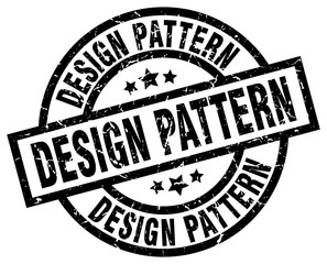 design pattern round grunge black stamp