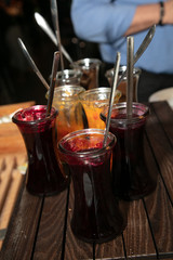 marmalade in glass