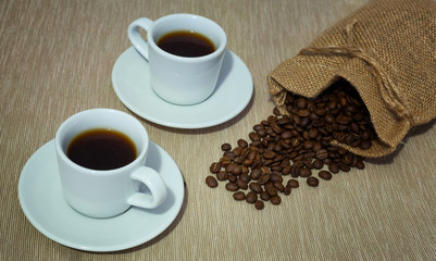 cups of coffee