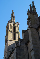 Fototapeta na wymiar St. James's Church, Rothenburg ob der Tauber