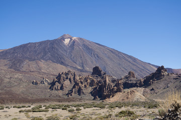 Los Roques De Garcia in the Canadas of Teide Natoinal Park