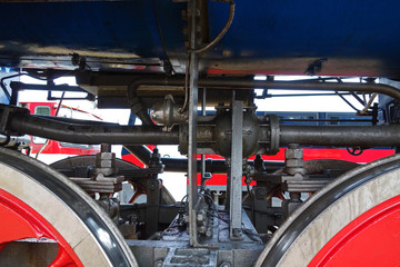 Steam locomotive chassis;