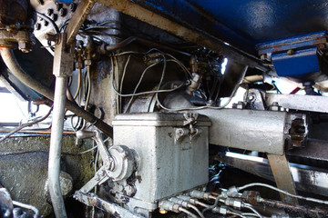 Steam locomotive chassis;