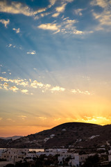 Fototapeta premium Sonnenuntergang am Meer