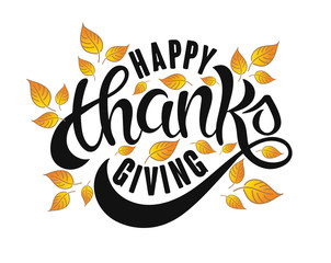 Thanksgiving greeting card.