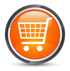 Ecommerce icon galaxy orange round button