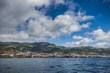 Fototapeta na wymiar Azores Island Adventure Travel