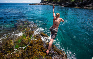 Fototapeta premium Azores Island Adventure Travel