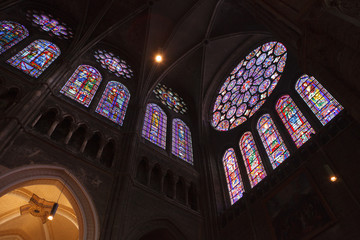 Cathedral  Notre-Dame de Chartres - obrazy, fototapety, plakaty