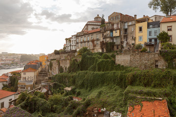 Porto, Portugal. Cityscape of old town
