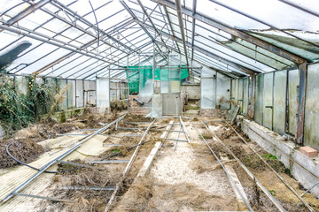 Demolished Greenhouse