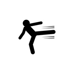 super power, leg icon. Element of super power icon for mobile concept and web apps. Pictogram super power, leg icon can be used for web and mobile