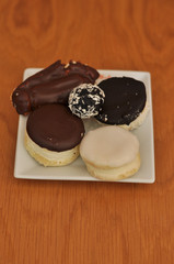 Delicious mix small cakes