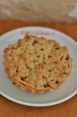 Fresh baked apple pie