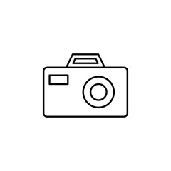 point of interest sign icon. Element of navigation sign icon. Thin line icon for website design and development, app development. Premium icon