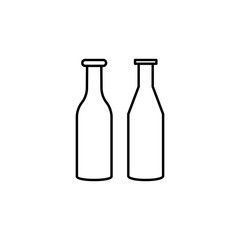 iquor store sign icon. Element of navigation sign icon. Thin line icon for website design and development, app development. Premium icon