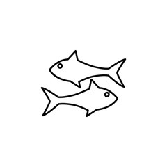 aquarium sign icon. Element of navigation sign icon. Thin line icon for website design and development, app development. Premium icon