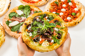 ミックスピザ　Mix pizza Italian food