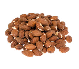 Almonds without shell