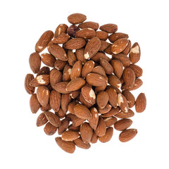 Almonds without shell