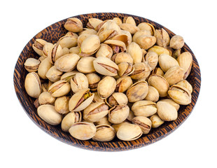 Tasty ripe pistachio nuts