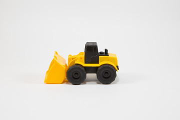Yellow Construction vehicle toy