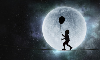 Childish sweet dreams