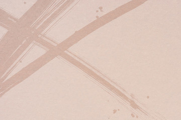 筆で描いた線と点　和風背景　

