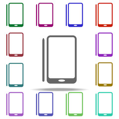 the tablet icon. Elements of University life in multi color style icons. Simple icon for websites, web design, mobile app, info graphics