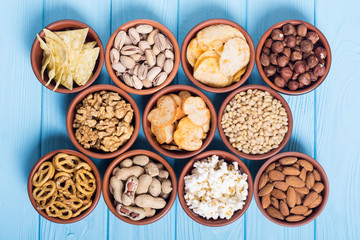 Mix of snacks