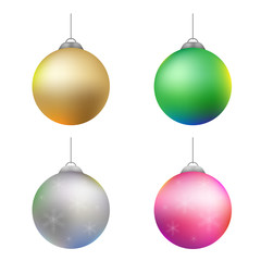 Christmas balls collection