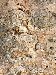 Old stone natural surface