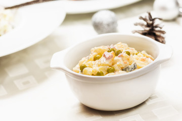 Traditional potato salad