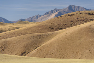 Desert and Mountains in Mongolia