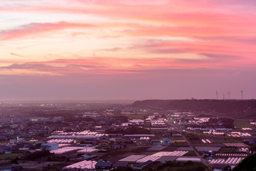 千葉県九十九里の風景