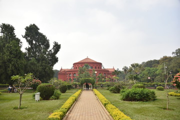 Fototapeta na wymiar State Central Library building, Bangalore,Karnataka, India