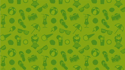 seamless pattern summer holiday background