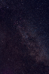 Milky Way stars photographed with wide lens and camera. My astronomy work.