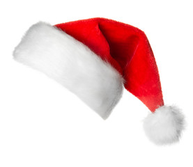 Santa Claus red hat isolated