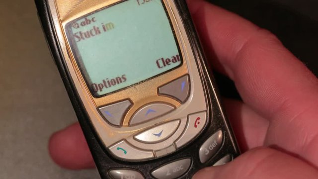 Old Phone Texting