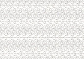 black and white vegetable seamless ornament for decoration