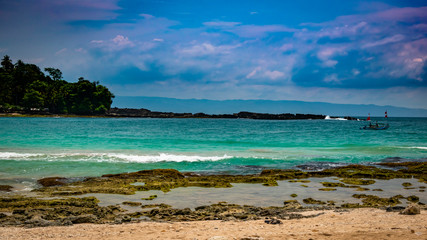Obraz premium Sawarna Beach, Indonesia