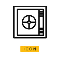Safebox vector icon