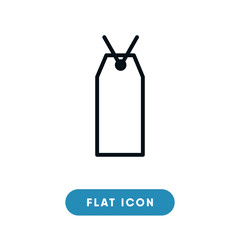 Tag black friday vector icon