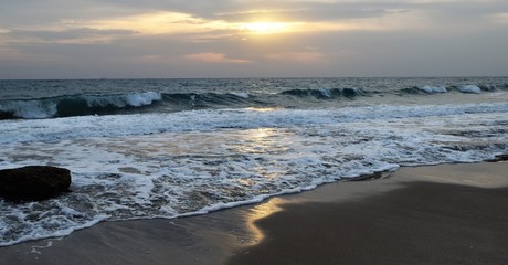 Cyprus Mediterranean sunrise sea