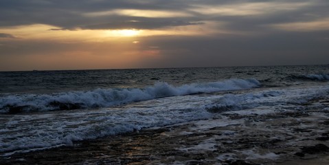 Cyprus Mediterranean sunrise sea