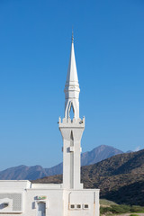 Obraz premium minaret of mosque in Saudi Arabia