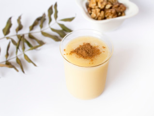 Traditional Turkish drink consumed frequently during winter months Boza or Bosa.